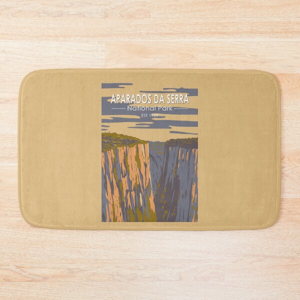 Item preview, Aparados da Serra National Park Brazil Travel Art Vintage designed and sold by KrisSidDesigns.