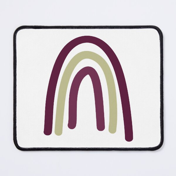 Item preview, Maroon and Gold Boho “Rainbow” designed and sold by Allie Rockhill.
