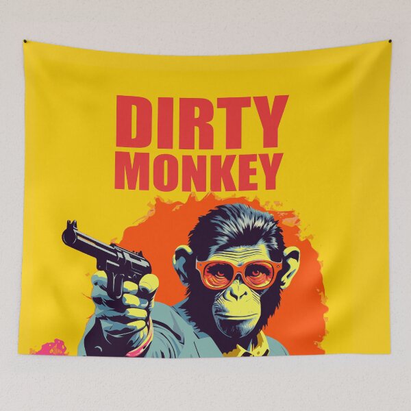 Item preview, Dirty Monkey #2 designed and sold by Prints-of-Art.