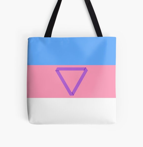 Non-Monogamy Pride Flag All Over Print Tote Bag