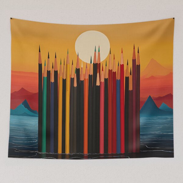 Item preview, Surrealist Sunset: A Grandiose Color Scheme designed and sold by vadimcarazan.