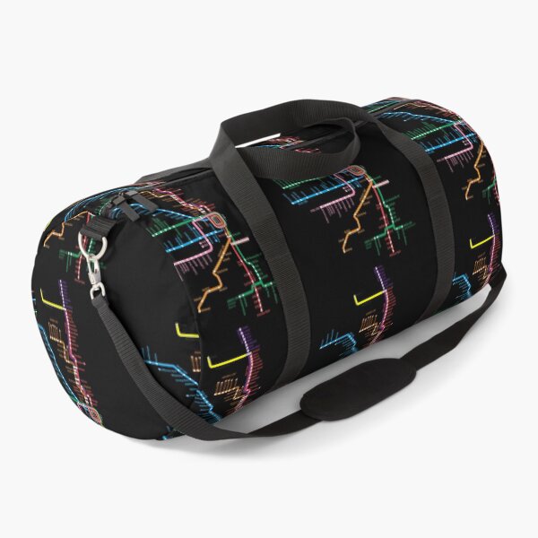 Item preview, Chicago Trains Map  	 designed and sold by fbombpbquem87.
