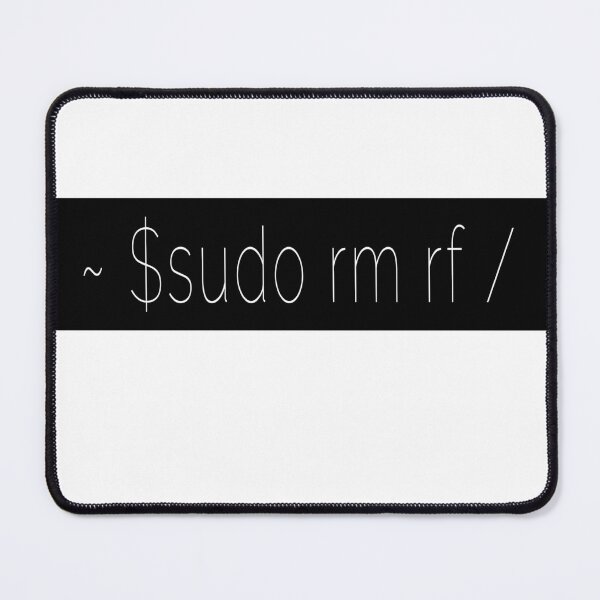Item preview, $sudo rm rf sticker   designed and sold by GreatOnizuka ⭐⭐⭐⭐⭐.