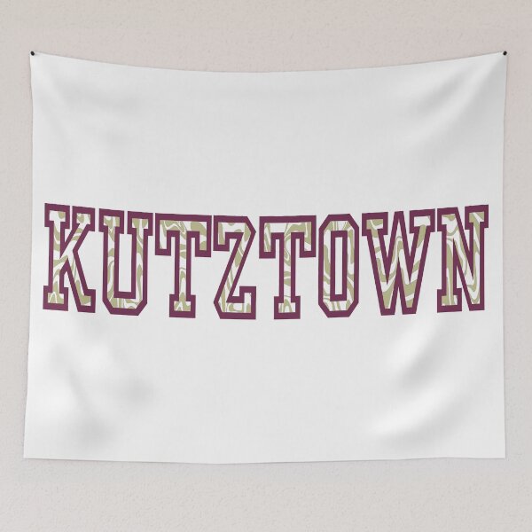Item preview, Kutztown Retro Wave Pattern Red designed and sold by Allie Rockhill.
