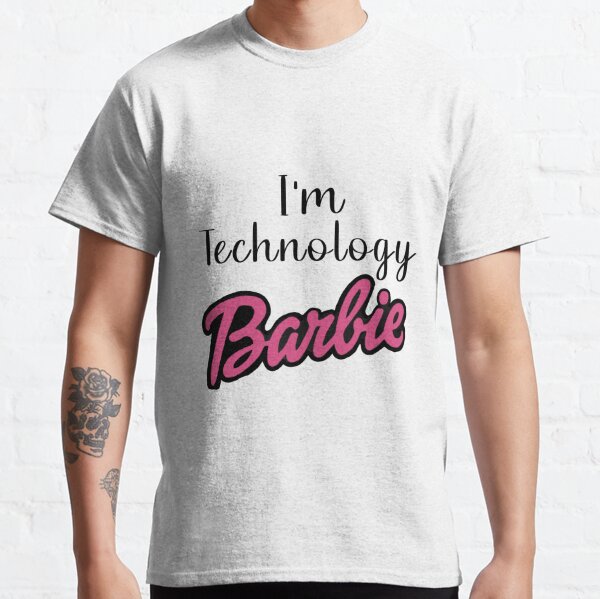 Optical white Oversized T-shirt with Barbie® lettering - Buy