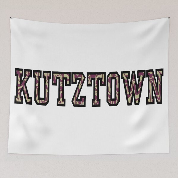 Item preview, Kutztown Retro Wave Pattern Black designed and sold by Allie Rockhill.