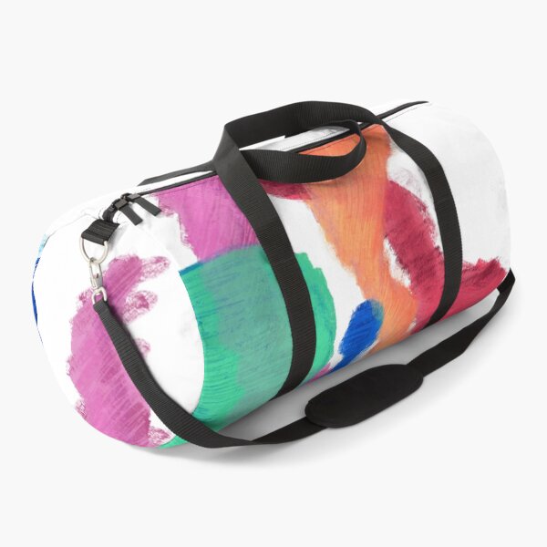 Item preview, Abstract dancing colors (white background) designed and sold by MentaLee.