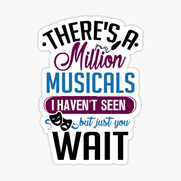 Million Musicals Sticker