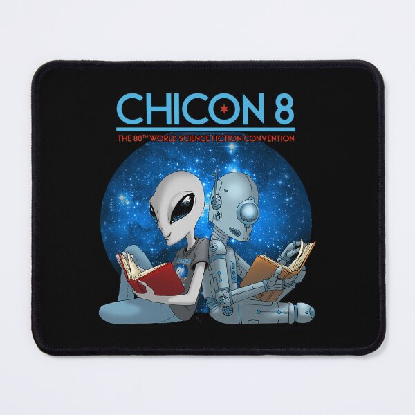Item preview, Chicon 8 Alien and Robot Reading  	 designed and sold by fbombpbquem87.