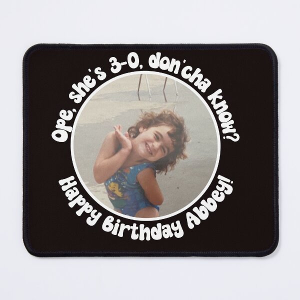 Item preview, HBD ABBEY designed and sold by bostmeyer.