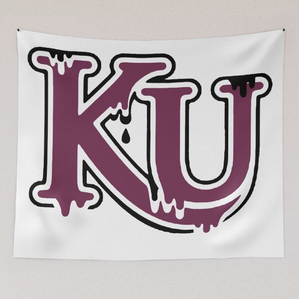 Artikelvorschau, Kutztown Dripping KU Logo Kastanienbraun entworfen und verkauft von Allie Rockhill.