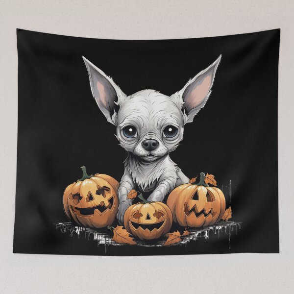 Item preview, Chihuahua Halloween style designed and sold by Devilscrib Design.