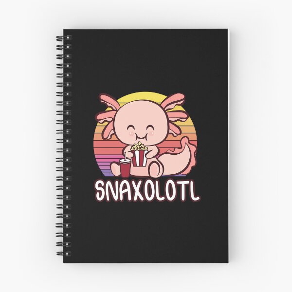 Item preview, Snaxalotl a Cute Kawaii Axolotl Snacking as Snaxolotl  	 designed and sold by lupyoijjd71.