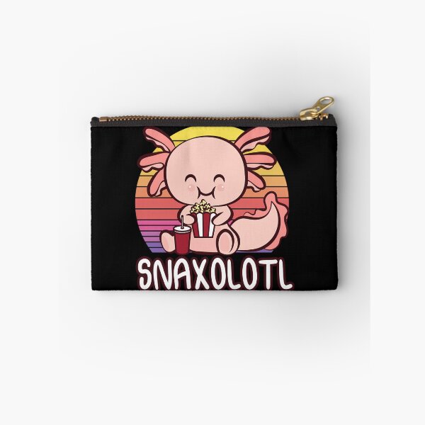Item preview, Snaxalotl a Cute Kawaii Axolotl Snacking as Snaxolotl  	 designed and sold by lupyoijjd71.