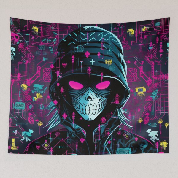 Item preview, Cyberpunk Pattern designed and sold by Myra365Art.