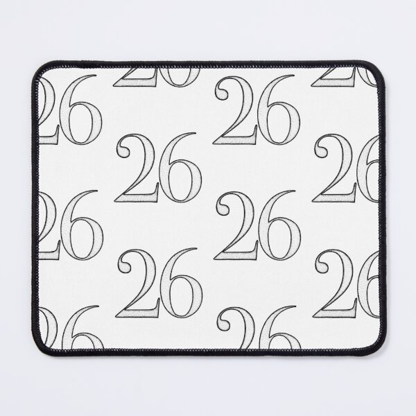 Item preview, Dotart/Dotwork illustration of Number 26 designed and sold by MagnetitaBySil.
