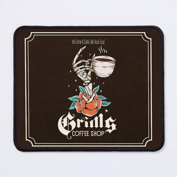 Item preview, Grim's Coffee Shop designed and sold by Adrienne Morse.