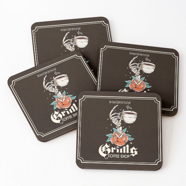 Item preview, Grim's Coffee Shop designed and sold by Adrienne Morse.