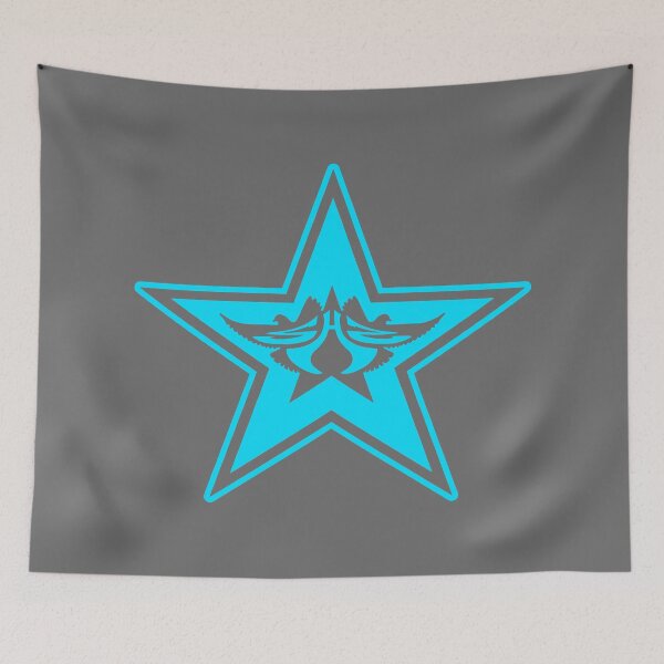 Item preview, 5 HERTZ. 5HZ STAR LOGO. BLUE. designed and sold by 5hertz.