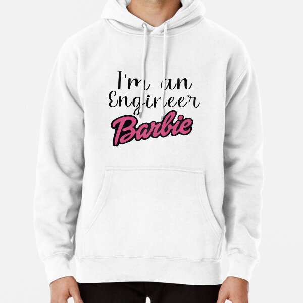 Barbie Script Logo Unisex Crew Hoodie