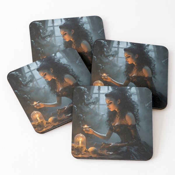 Item preview, Beautiful Gothic Witch Preparing a Spell. designed and sold by 2Shooze.