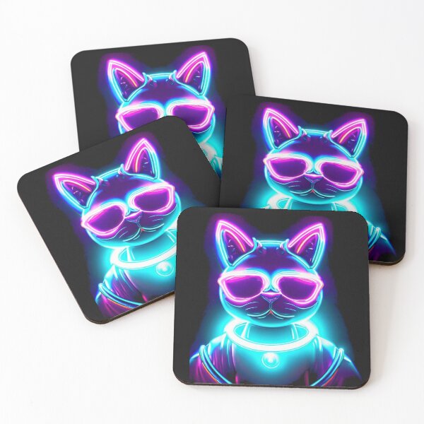 Item preview, NEON CAT designed and sold by visniowy.