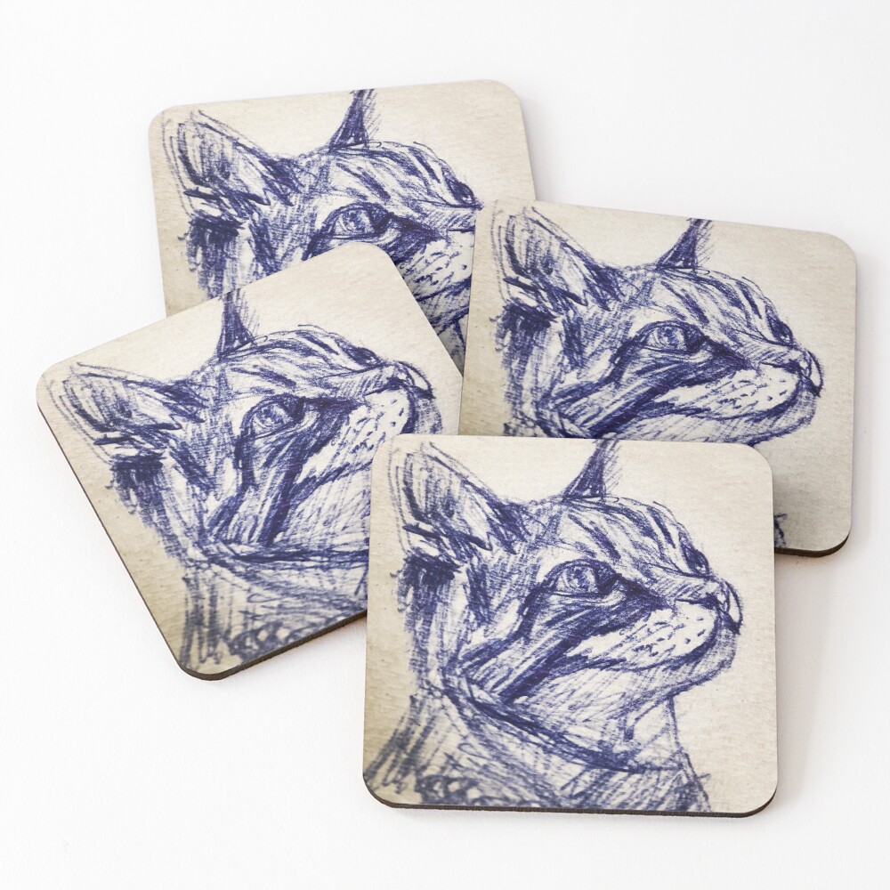 Item preview, Coasters (Set of 4) designed and sold by TongHui.