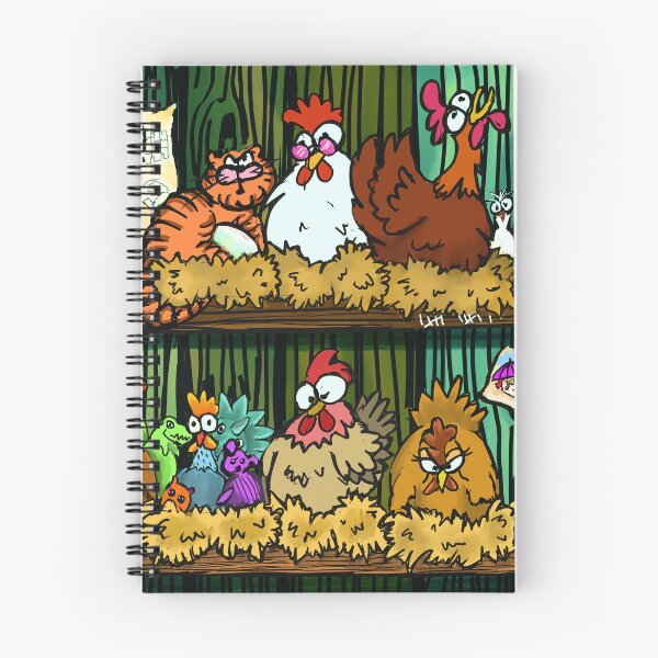 Item preview, crazy about Chooks  designed and sold by Whimsy Pose Illustrations.