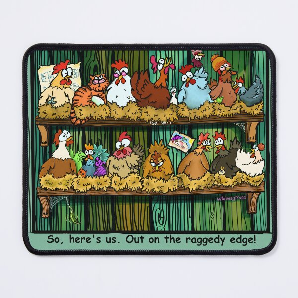 Item preview, crazy about Chooks  designed and sold by Whimsy Pose Illustrations.
