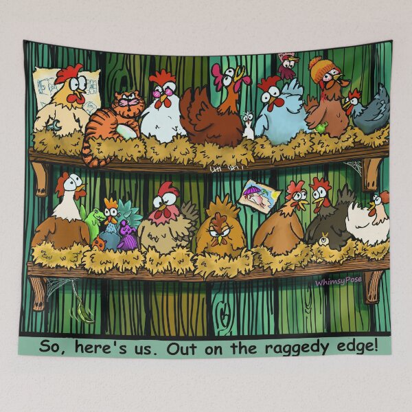 Item preview, crazy about Chooks  designed and sold by Whimsy Pose Illustrations.