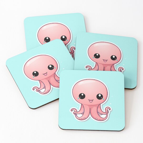 Item preview, Cute Pink Octopus designed and sold by Nioon.