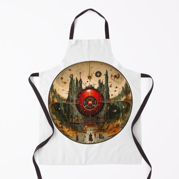 Item preview, Hieronymus Bosch Surreal Art Landscape designed and sold by AlanPhotoArt.