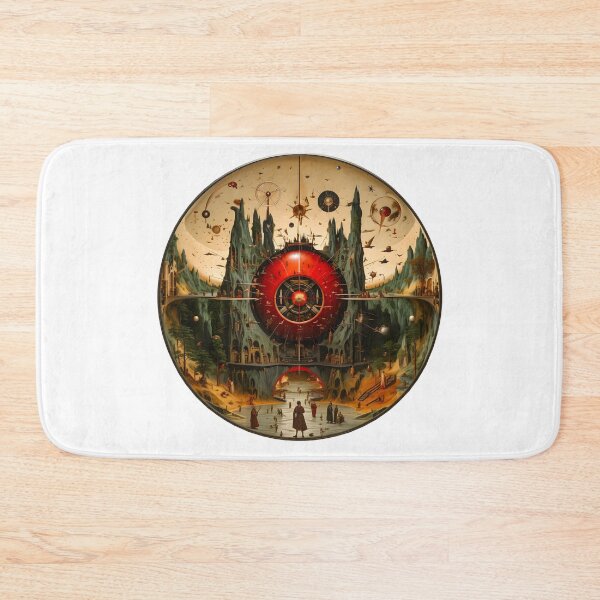 Item preview, Hieronymus Bosch Surreal Art Landscape designed and sold by AlanPhotoArt.