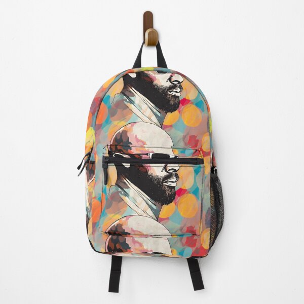 Item preview, Isaac Hayes Watercolor Pattern - Vintage Bright Colors Tribute Artwork designed and sold by Retro-ArtDeco.