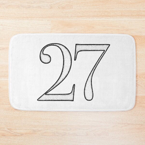 Item preview, Dotart/Dotwork illustration of Number 27 designed and sold by MagnetitaBySil.