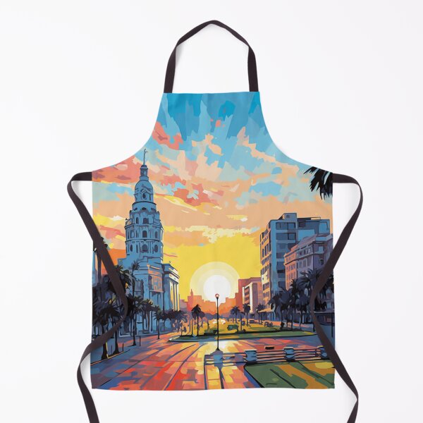 Item preview, A Pop Art Travel Print of Montevideo - Uruguay designed and sold by StudioRedKoala.