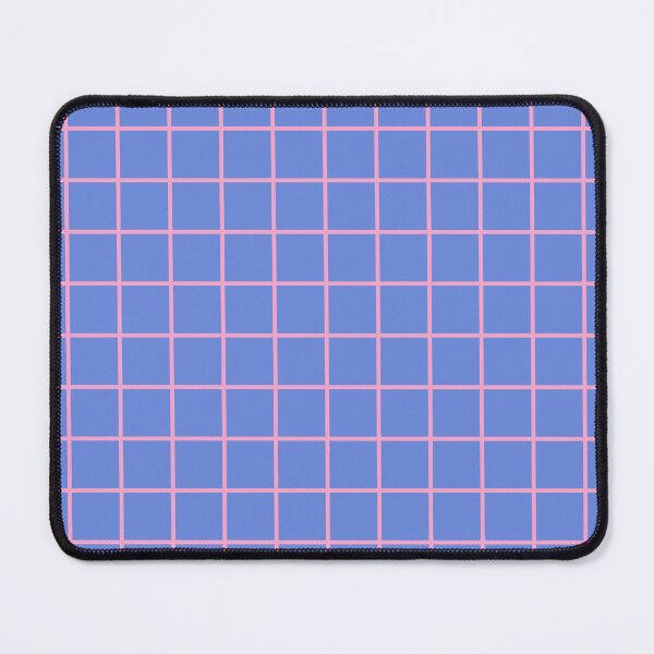 Item preview, Pink and Blue Grid Pattern designed and sold by tonymagnerart.