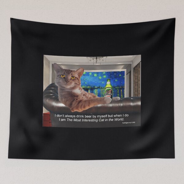 Item preview, The Most Interesting Cat 	 	 designed and sold by gauvkraeic35.