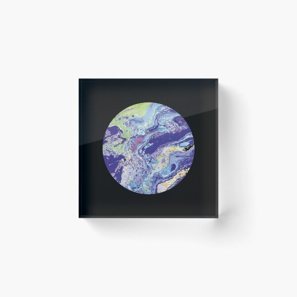 Item preview, Abstract Colorful Ebru Marbling Graphic designed and sold by colorfulglee.