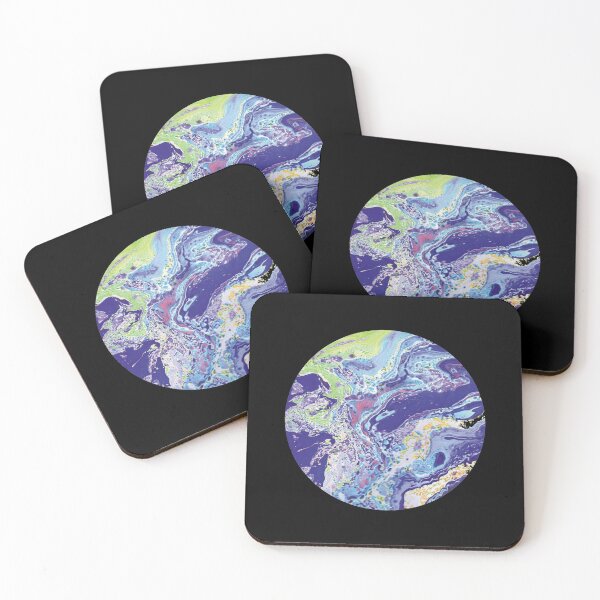 Item preview, Abstract Colorful Ebru Marbling Graphic designed and sold by colorfulglee.