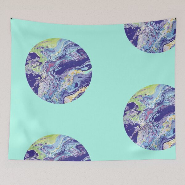 Item preview, Abstract Colorful Ebru Marbling Graphic designed and sold by colorfulglee.