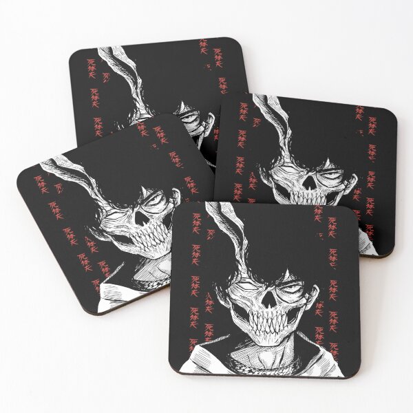 Item preview, Corpse Husband Black and White Kanji Text designed and sold by ZigerBlitz.