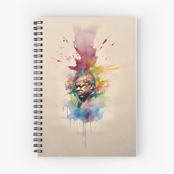 Item preview, Too $hort Watercolor Portrait - Artistic Ink Blot Design designed and sold by Retro-ArtDeco.