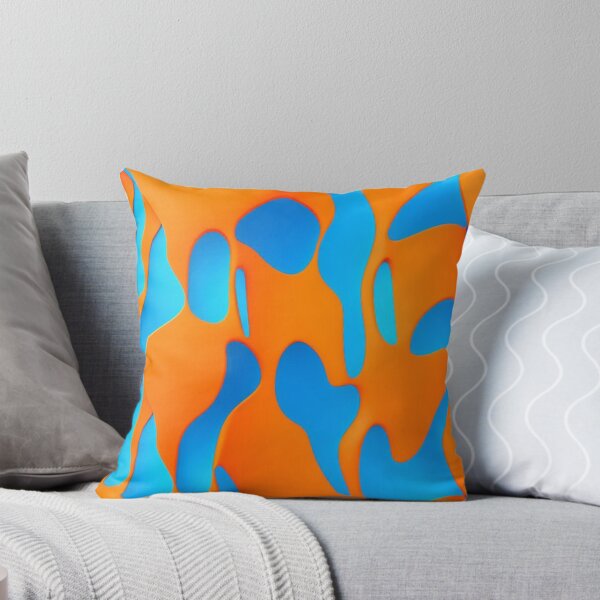 Item preview, Resumen naranja azul designed and sold by Roxburylane.