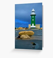 A Dull Morning Greeting Card