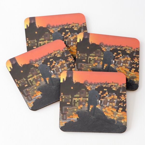 Item preview, Minecraft Village Wanderer above the sea fog Burning  designed and sold by CPUCooler.