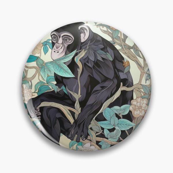Item preview, Chimpanzee drawing designed and sold by ComicsFactory.
