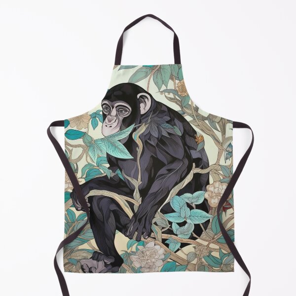 Item preview, Chimpanzee drawing designed and sold by ComicsFactory.