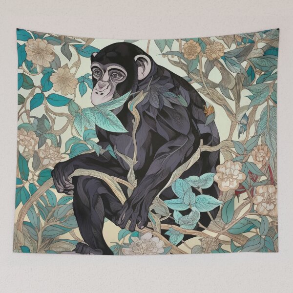 Item preview, Chimpanzee drawing designed and sold by ComicsFactory.
