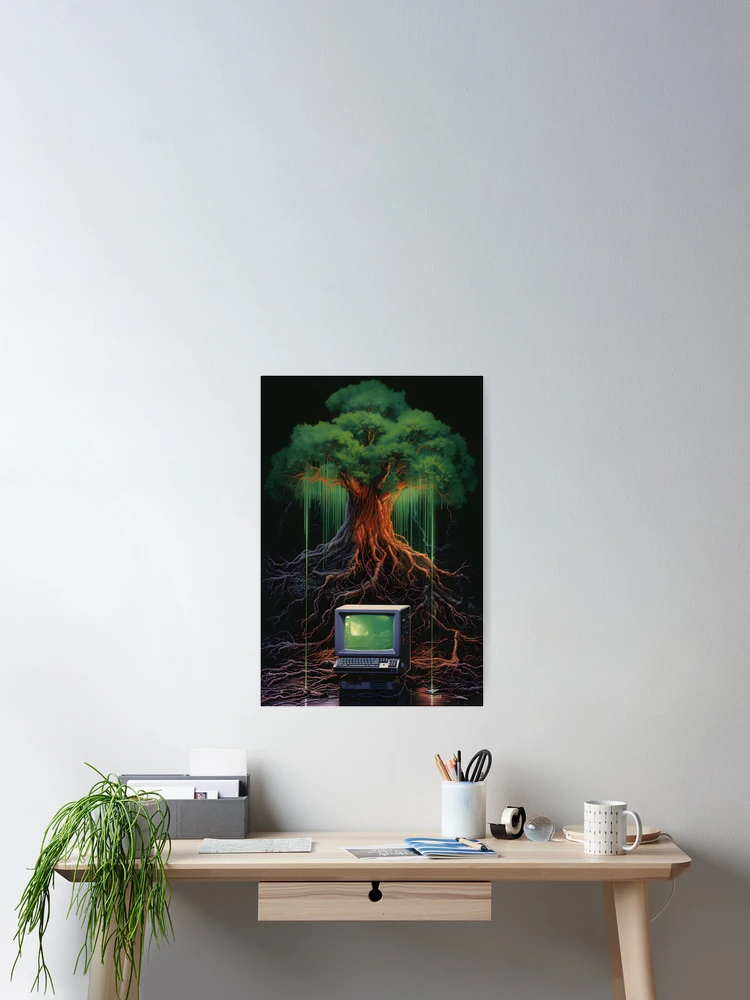 Thumbnail 2 of 3, Poster, Natural Computer designed and sold by Je-we.
